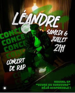 Concert de Léandre - Rap