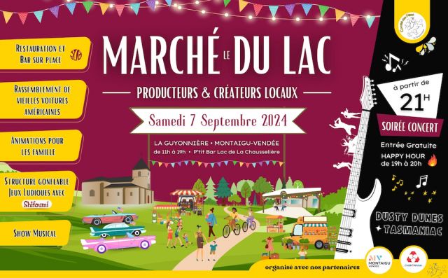 Marché du Lac (créateurs locaux) & Concert Gratuit