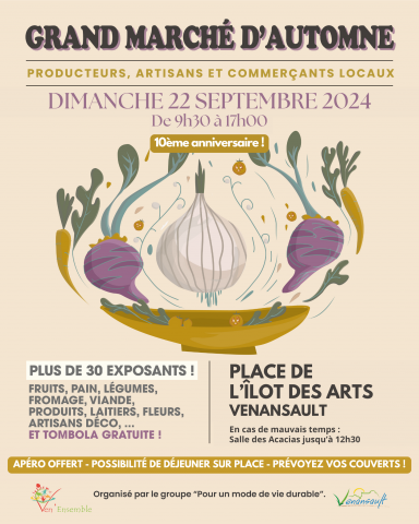 Marché de l'automne à Venansault - 10è édition