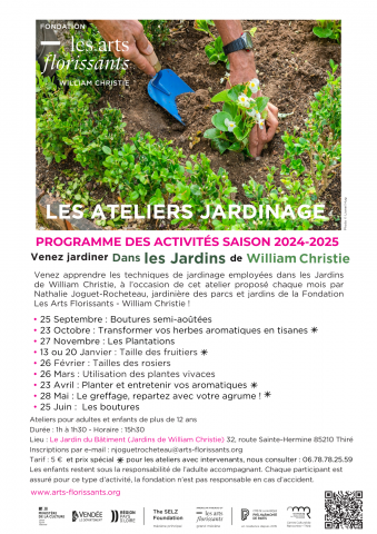 Atelier Jardinage : Programme Annuel