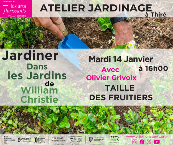 Atelier jardinage Dans les Jardins de William  ...