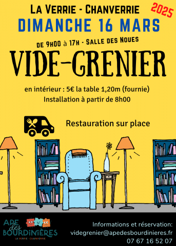 Vide- grenier de l'APE des Bourdinières