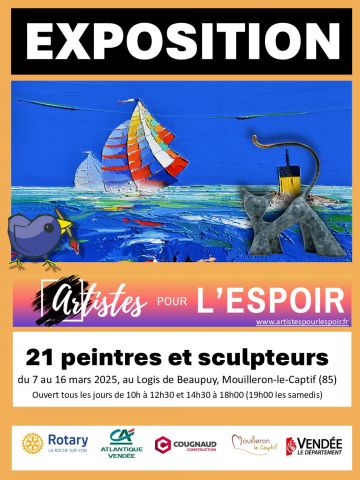 Exposition Artistes pour l'Espoir