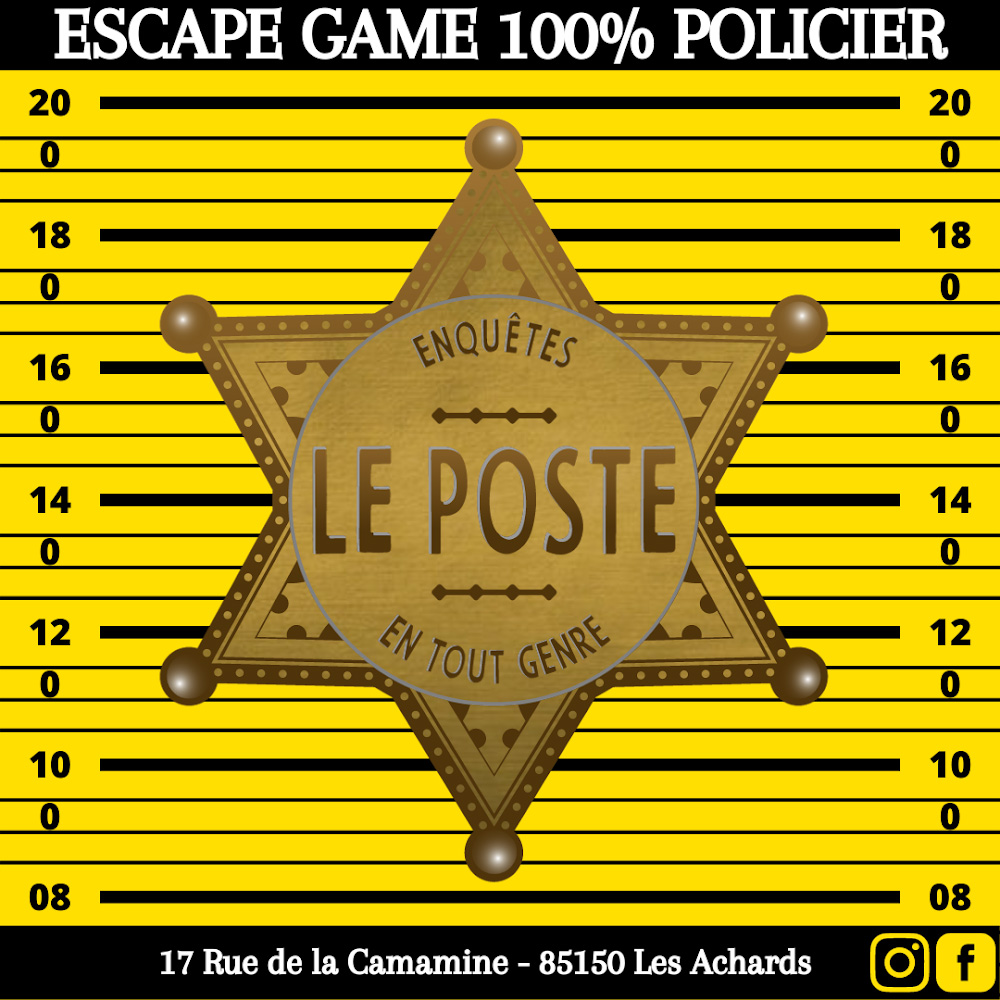 Le Poste - A 100% detective escape, unique in Vendée!